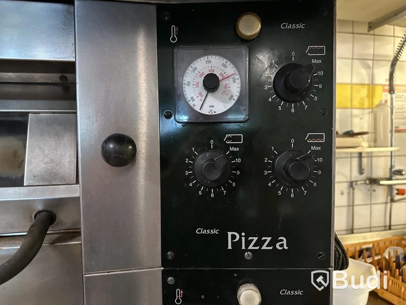 Pizzaugn CLASSIC PIZZA SVEBA DAHLEN DC 22-P  med stativ på hjul