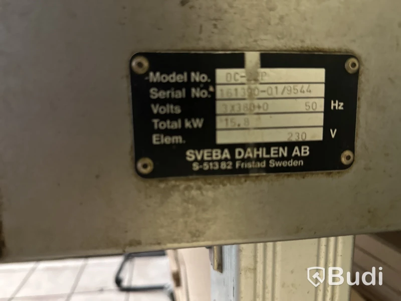 Pizzaugn CLASSIC PIZZA SVEBA DAHLEN DC 22-P  med stativ på hjul