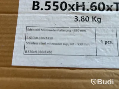 Rostfri hylla för mikrougn modell EMHJ