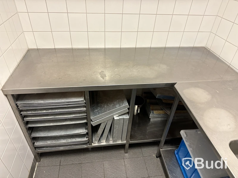 Rostfri bänk
