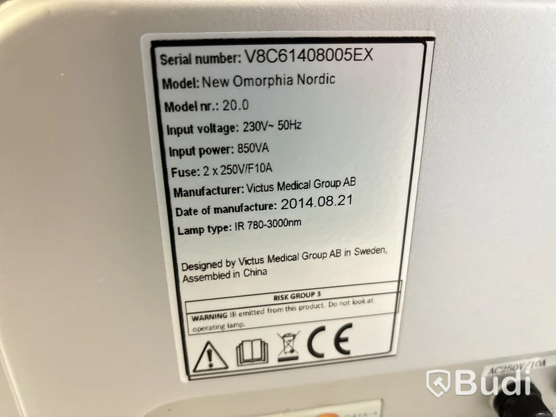 Omorphia 20 från Victus Medical med extra applikationer