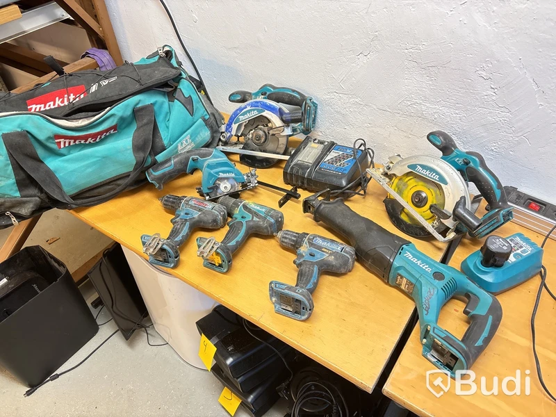 Maskinpaket Makita rep-objekt.