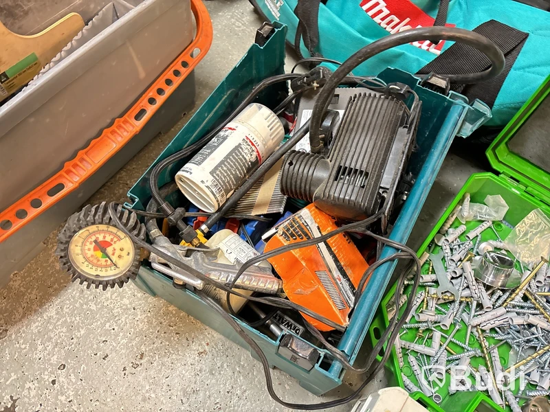 Handverktyg, förbrukningsmaterial m.m.