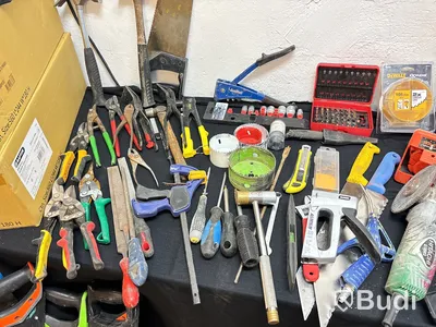 Handverktyg, förbrukningsmaterial m.m.