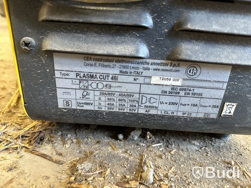 Plasmaskärare CEA Plasma cut 46i