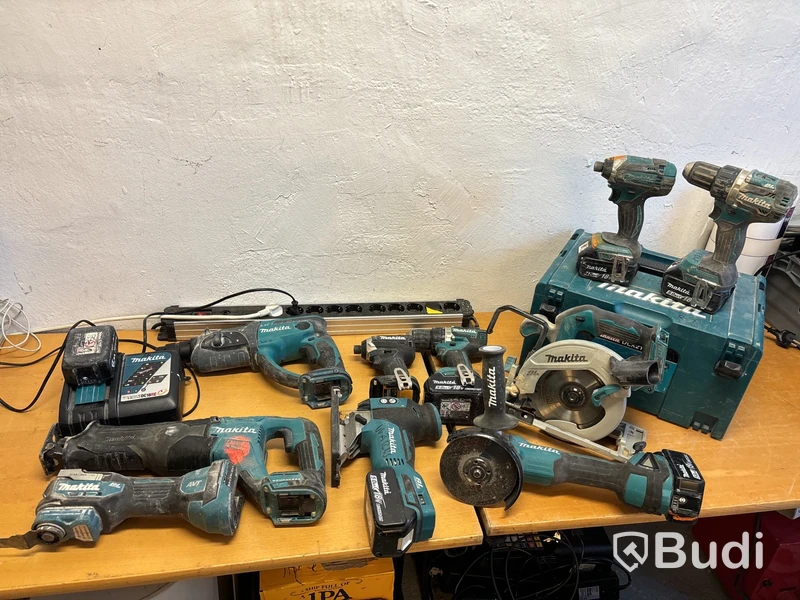 Maskinpaket Makita 10 st