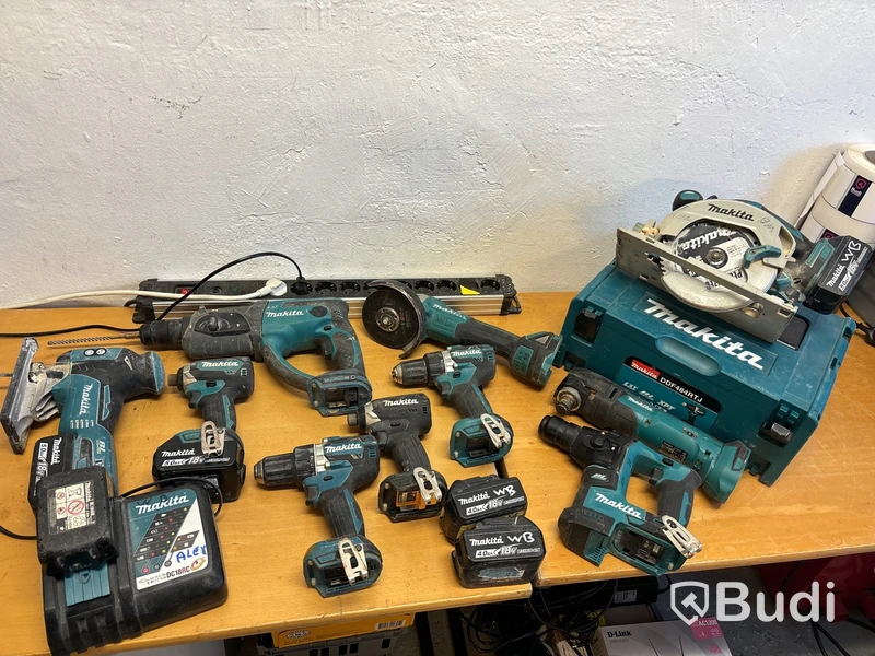 Maskinpaket Makita 10 st