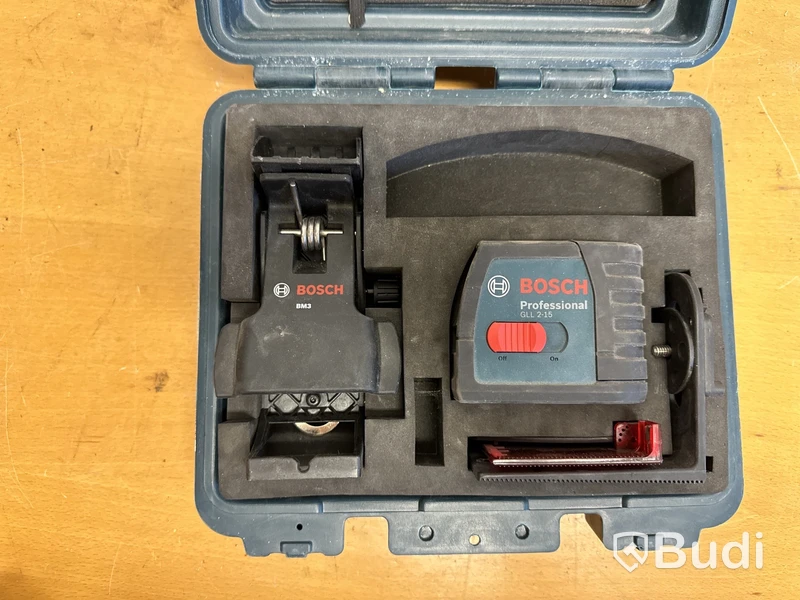 Maskinpaket Bosch med korslaser.