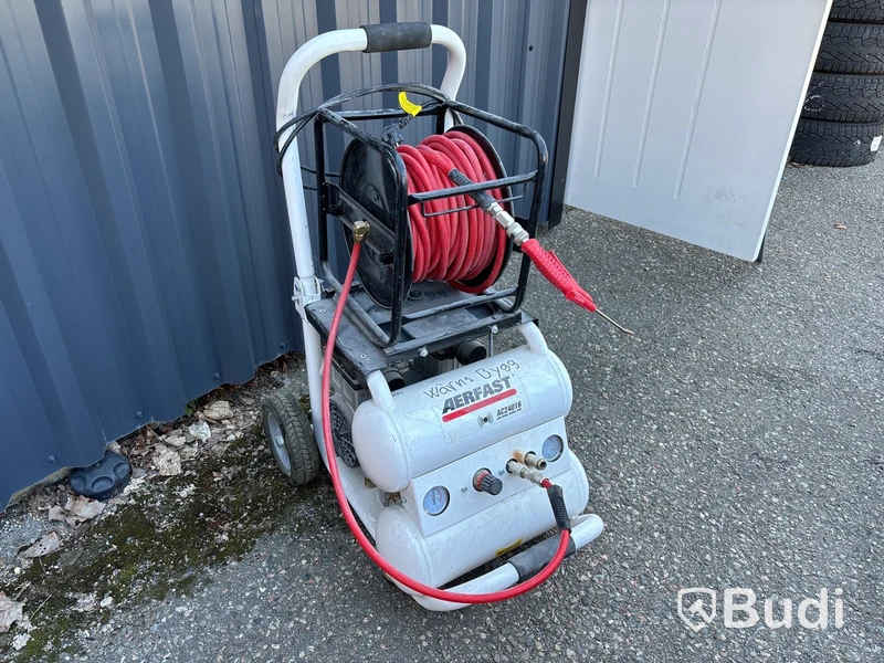Kompressor Aerfast med slangvinda.