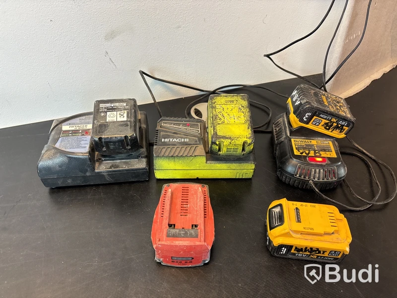 Batterier och laddare
