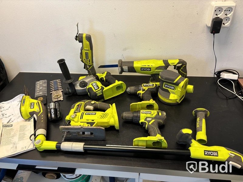 Maskinpaket Ryobi 8st