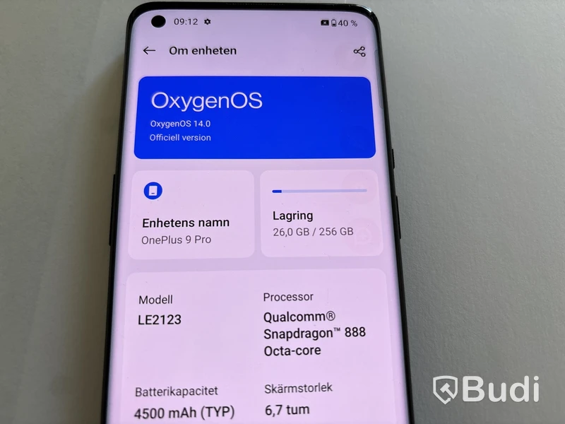 Mobiltelefon OnePlus 9 Pro