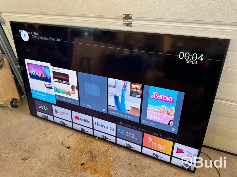 Väggtv 75-tum Sony