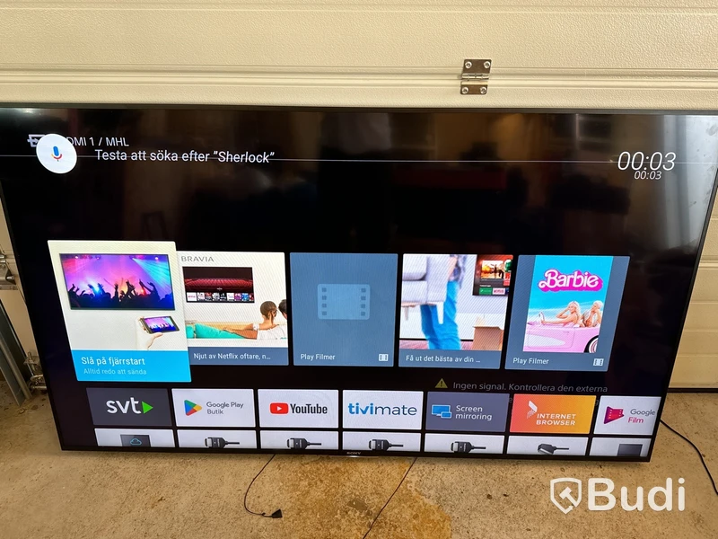 Väggtv 75-tum Sony