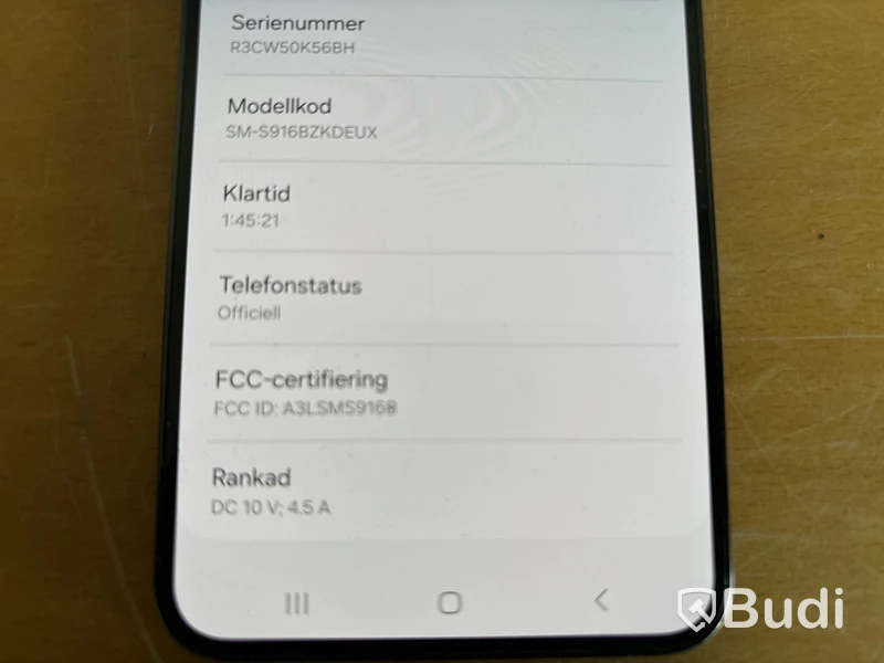 Samsung S23+ mobiltelefon