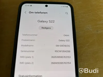 Samsung Galaxy S22 mobiltelefon