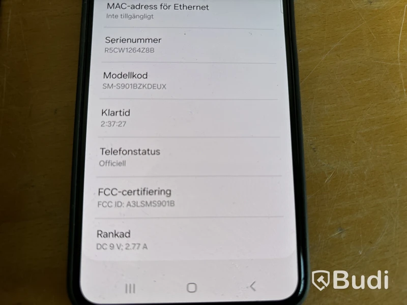 Samsung Galaxy S22 mobiltelefon