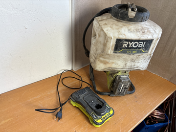 Batteridriven vätskepump, Ryobi