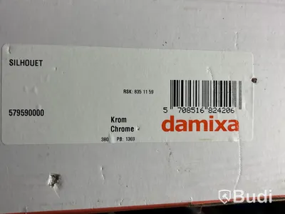 Duschset med blandare, Damixa Silhouet