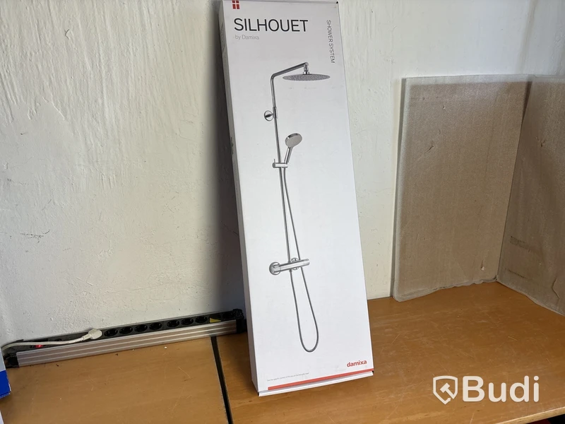 Duschset med blandare, Damixa Silhouet