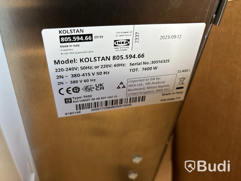 Induktionshäll IKEA Kolstan