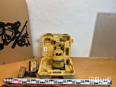 2 st Rotationslaser, mottagare, stativ m.m.