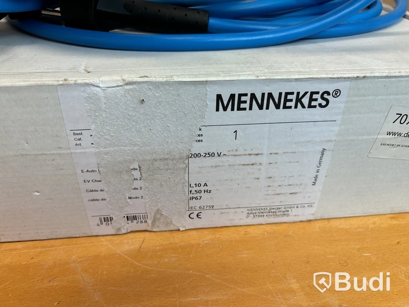 Laddkabel för bil, Mennekes. (Ny)