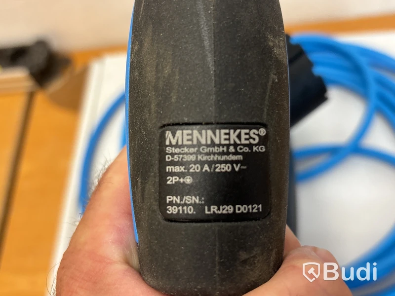 Laddkabel för bil, Mennekes. (Ny)