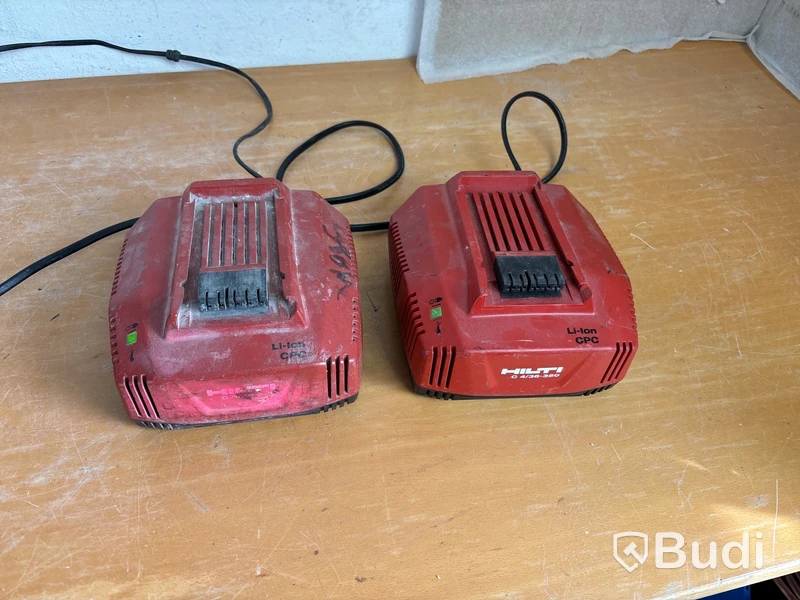 2 st Hilti-laddare