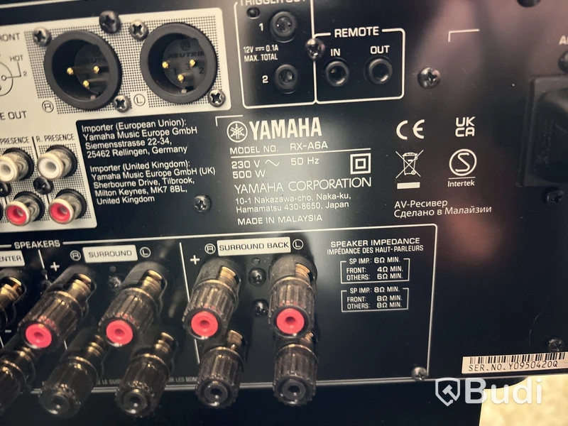 Ljudanläggning Yamaha/Klipsh