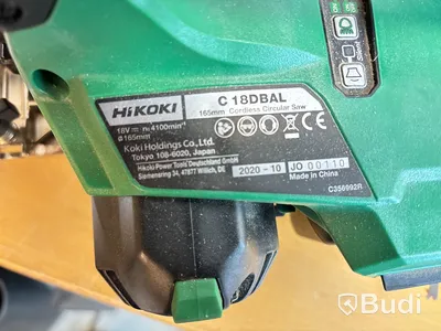 Cirkelsåg, sticksåg, skruvdragare. Hikoki