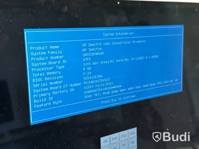 Laptop HP Spectre  x360 convertible (touch)