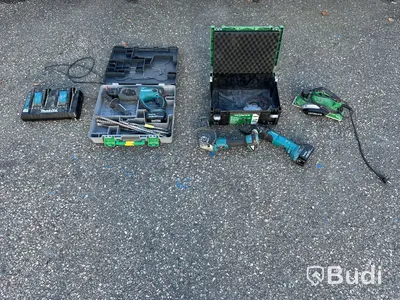Maskinpaket Makita/ Hitachi.