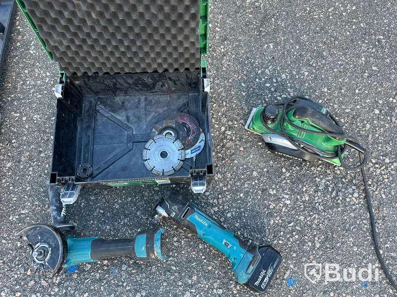 Maskinpaket Makita/ Hitachi.