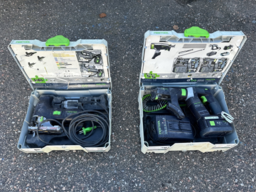 2 st Festool maskiner.