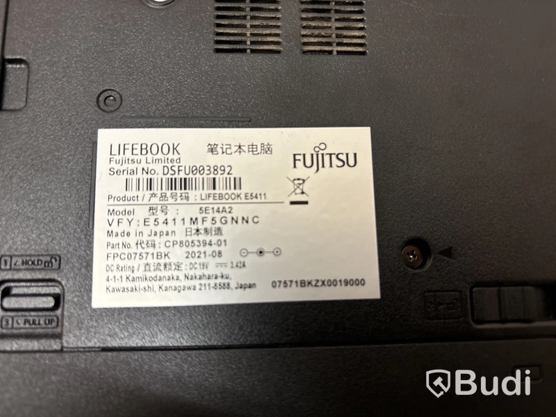 Laptop Fujitsu Lifebook E-series