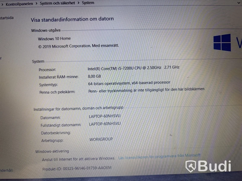 Laptop Lenovo ideapad 310