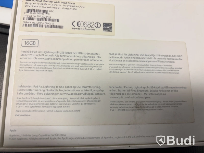 iPad Air 16GB