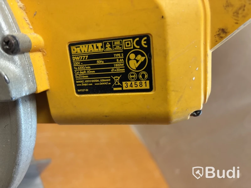 Kap- & gersåg DeWalt DW777