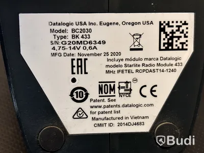 Trådlös handscanner Datalogic QickScan BC2030