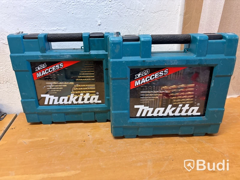 Makita borr & bits m.m.
