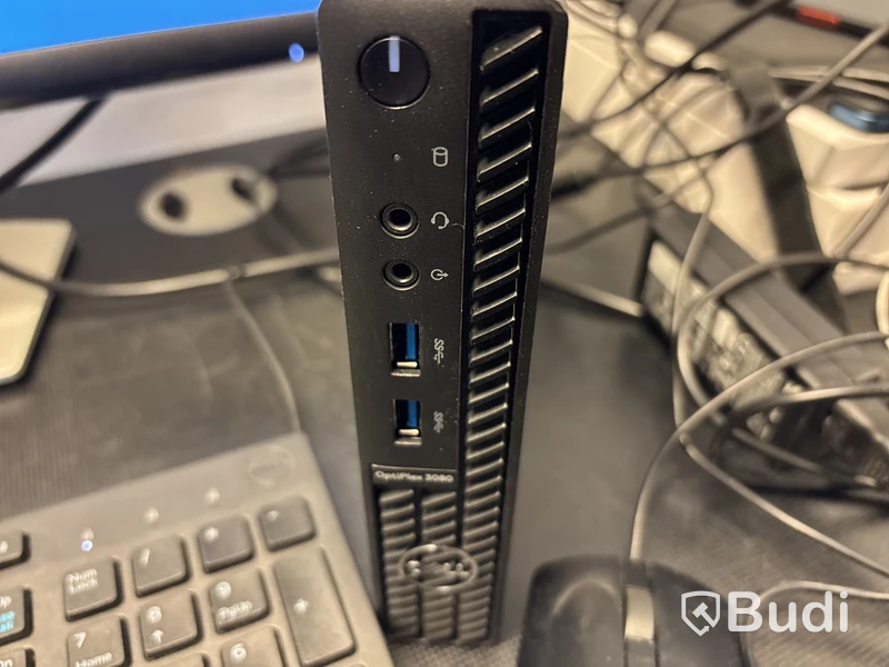 Dell mini-pc med 24-tums skäm