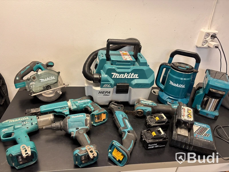 Maskinpaket Makita 9 st