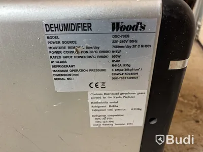 Avfuktare Woods DSC-70ES
