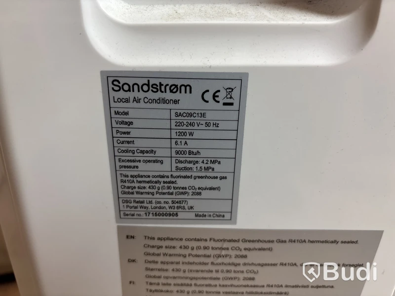 Mobil aircondition, Sandström