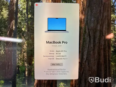 Macbook Pro 14" M1 Pro 16GB (2021)