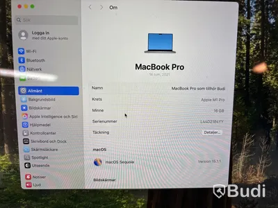 Macbook Pro 14" M1 Pro 16GB (2021)