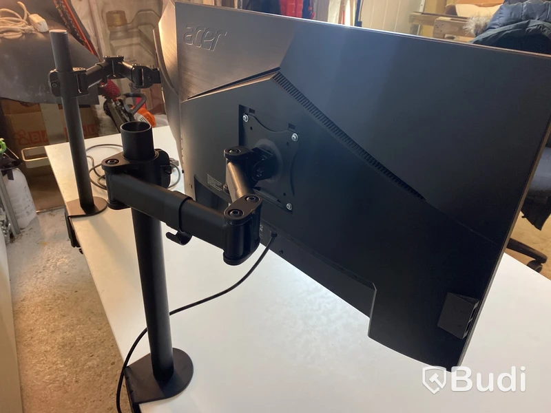 2 st Acer datorskärm 27” med bordsstativ