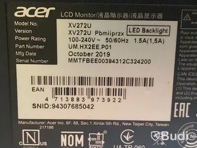 2 st Acer datorskärm 27” med bordsstativ