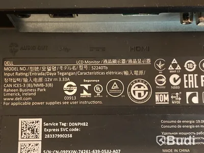 DELL datorskärm 22”